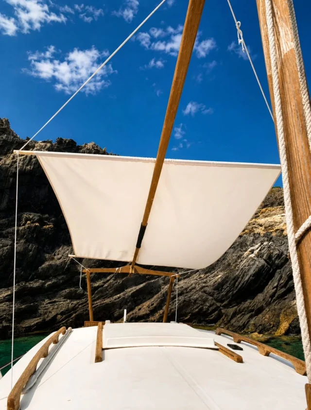 Ombra, confort i estil també al mar. ☀️⛵
Hem confeccionat i instal·lat aquesta lona a mida per crear una zona d’ombra i gaudir encara més de cada moment a bord.

#CortinesAMida#cortinesAmbEstil#tendalls